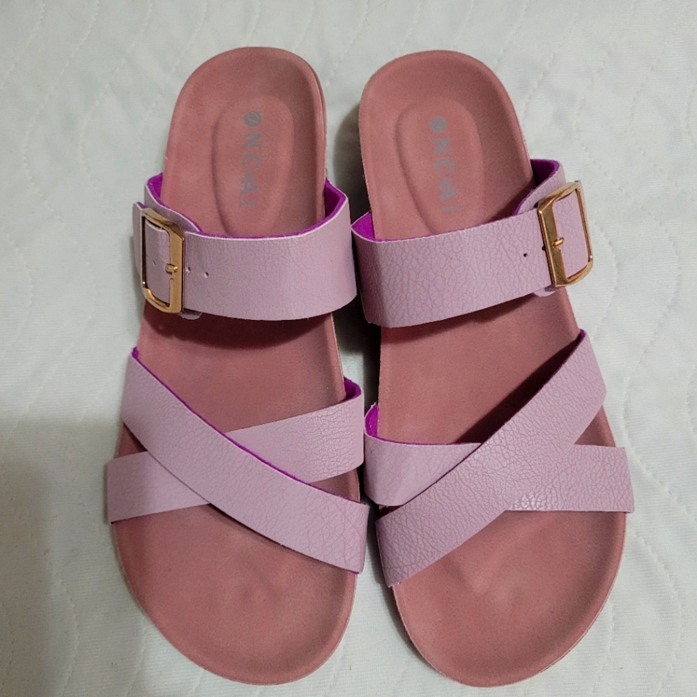 Purple slip on's brandnew